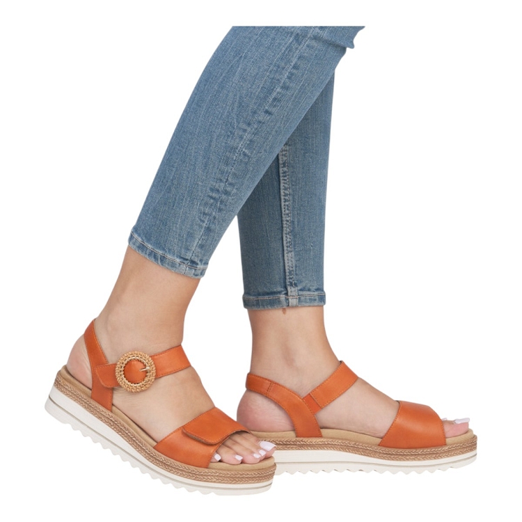 Remonte femme d0q52 orange2122207_5 sur voshoes.com