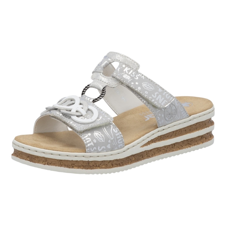 Rieker femme 62936 argent2125302_2 sur voshoes.com