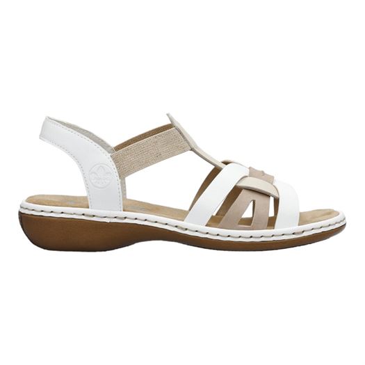 femme Rieker femme 65918 blanc