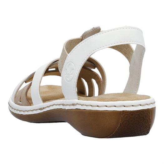 Rieker femme 65918 blanc2125502_3 sur voshoes.com