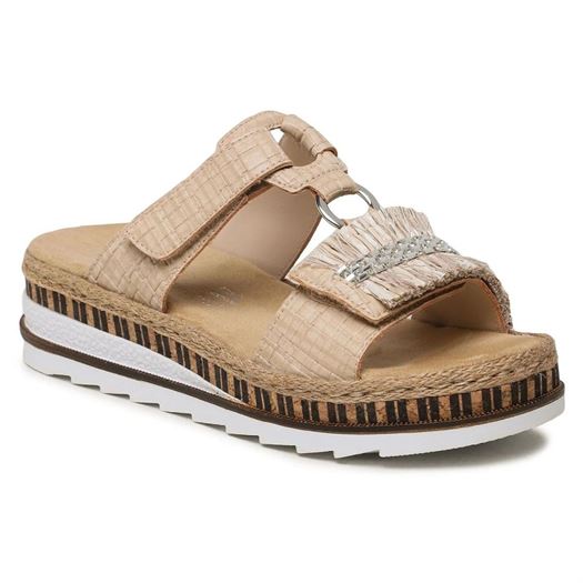 Rieker femme v79k8 beige2127501_2 sur voshoes.com