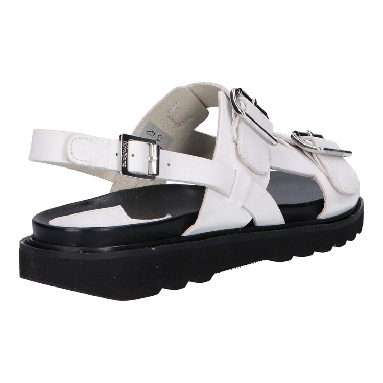 Kickers femme neosummer blanc2131505_3 sur voshoes.com