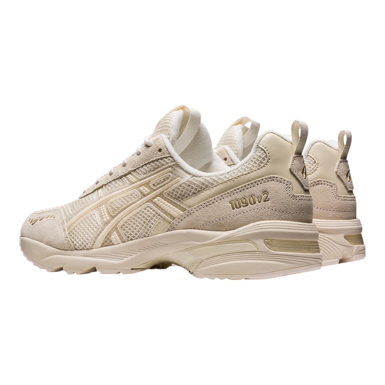 Asics femme gel 1090v2 beige2135904_3 sur voshoes.com