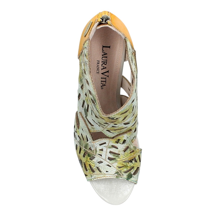 Laura vita femme albane 048 jaune2153403_5 sur voshoes.com