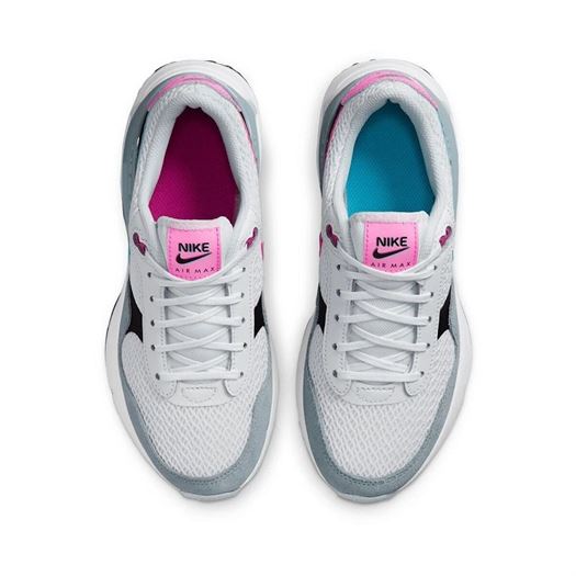 Nike fille air max systm gs blanc2169102_3 sur voshoes.com