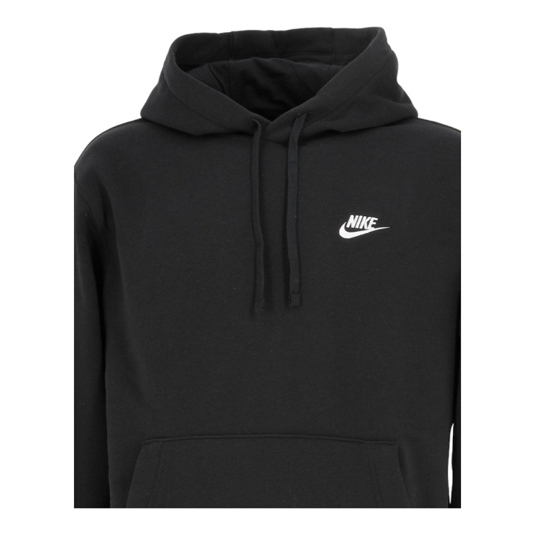 Nike homme m nsw club hoodie po bb noir2170101_5 sur voshoes.com