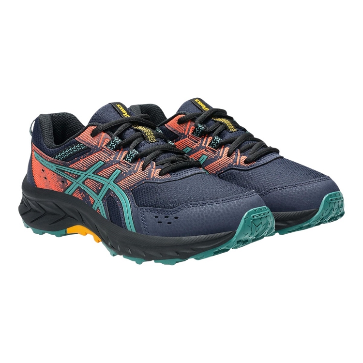 Asics fille pre venture 9 gs bleu2172111_2 sur voshoes.com