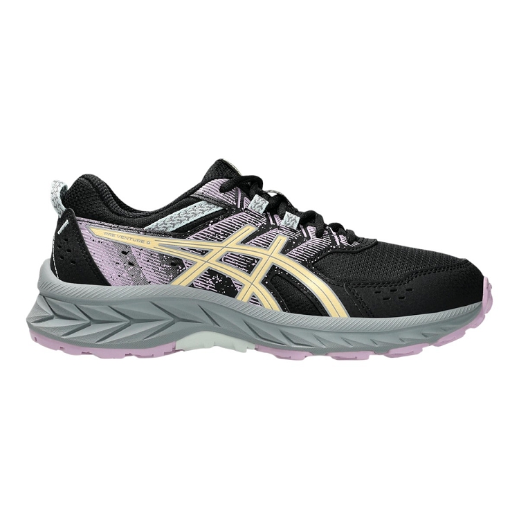 fille Asics fille pre venture 9 gs noir