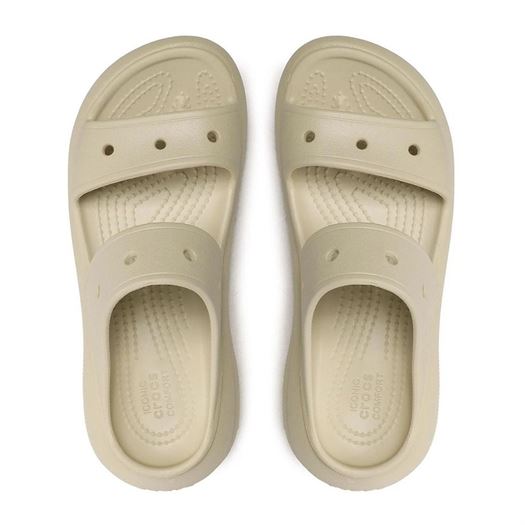 Crocs femme classic crush sandal beige2173302_4 sur voshoes.com