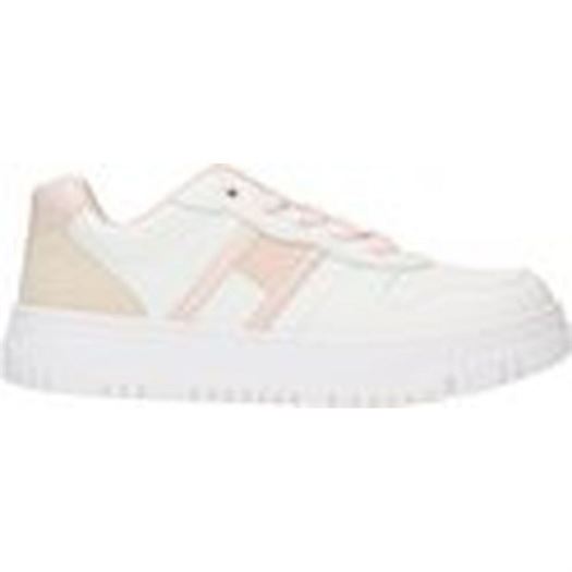 femme Tommy hilfiger femme flag low cut blanc