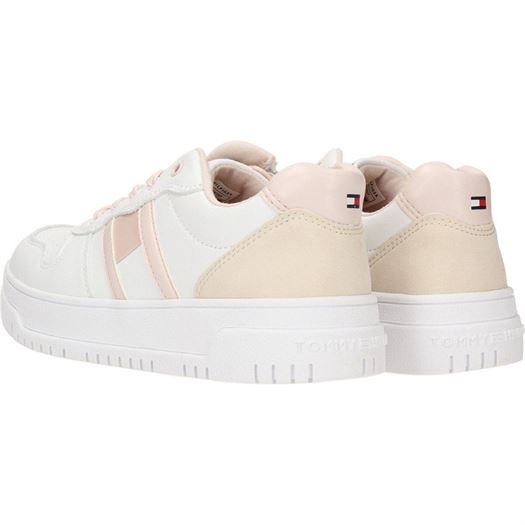 Tommy hilfiger femme flag low cut blanc2174001_3 sur voshoes.com