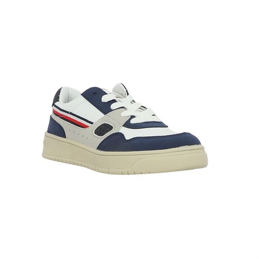 Tommy hilfiger femme stripes low cut bleu2174201_2 sur voshoes.com