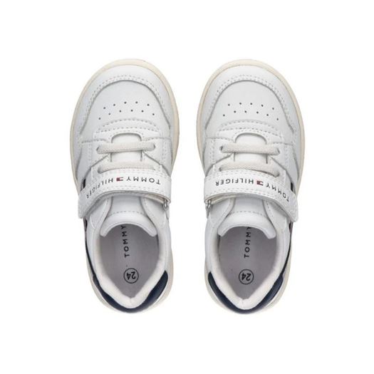 Tommy hilfiger garcon stripes low cut blanc2174401_3 sur voshoes.com