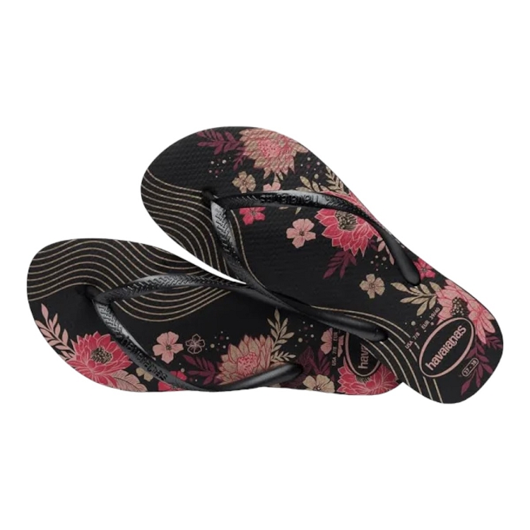 Havaianas femme 4132823 noir2190803_4 sur voshoes.com