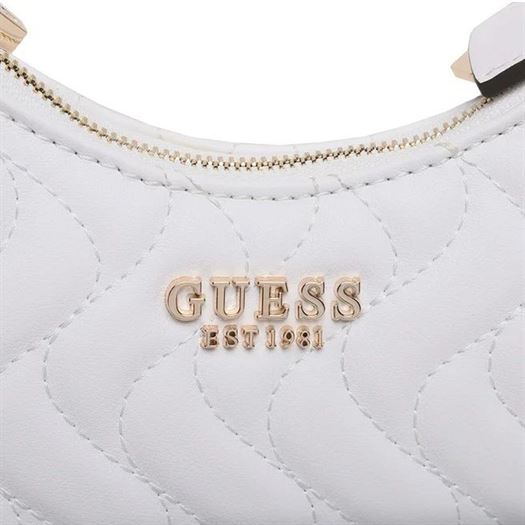 Guess femme eco mai crossbody top zip blanc2200902_4 sur voshoes.com