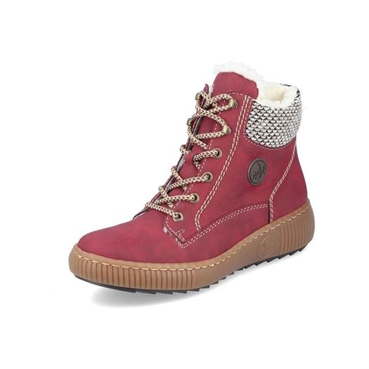 Rieker femme z6620 rouge2218801_2 sur voshoes.com