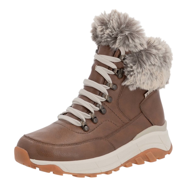 Rieker femme w0063 marron2219304_2 sur voshoes.com