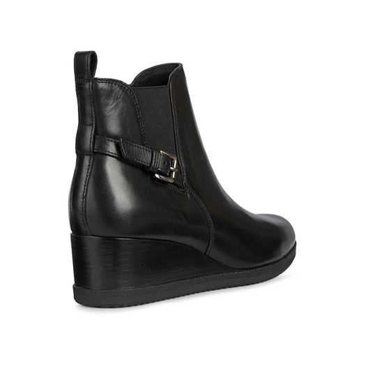 Geox femme d anylla wedge noir2225101_4 sur voshoes.com