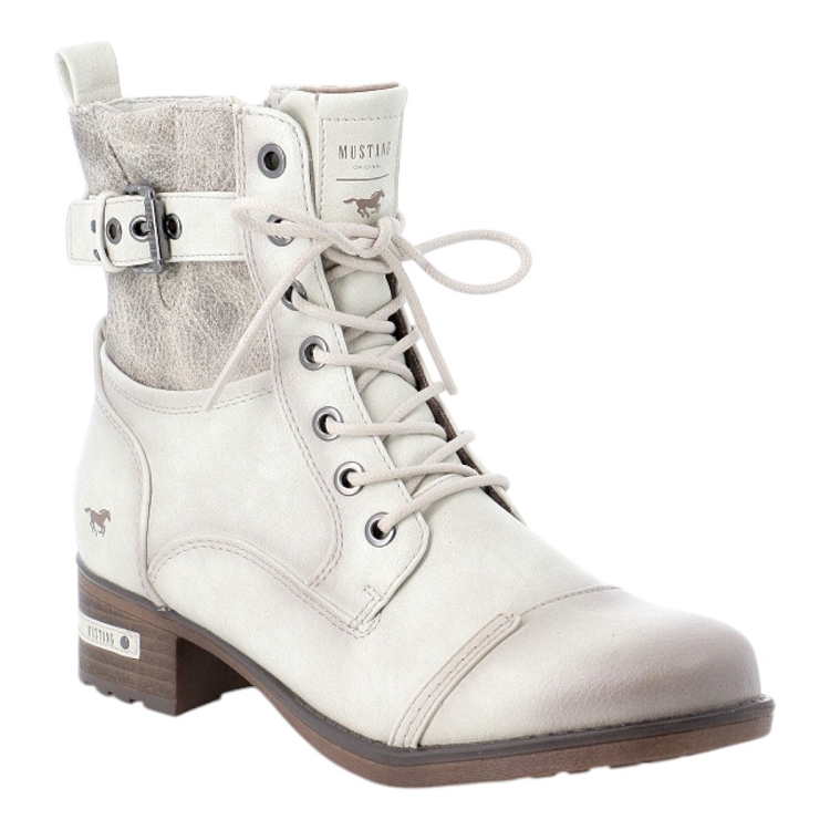 Mustang femme 1229519 blanc2225902_2 sur voshoes.com