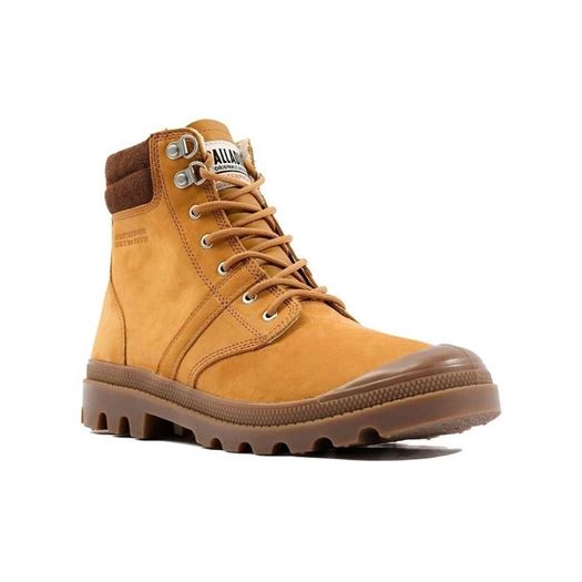 Palladium homme pallabrousse sc wp jaune2226402_2 sur voshoes.com