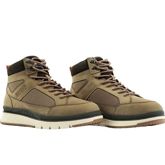 Palladium homme pallasider mid cuff vert2226703_3 sur voshoes.com