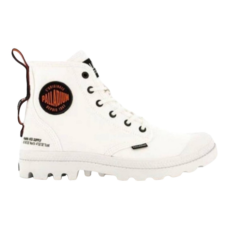 femme Palladium femme pampa hi supply rs blanc