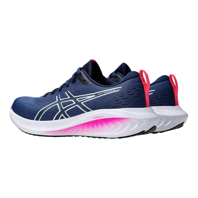 Asics femme gel excite 10 bleu2233109_4 sur voshoes.com