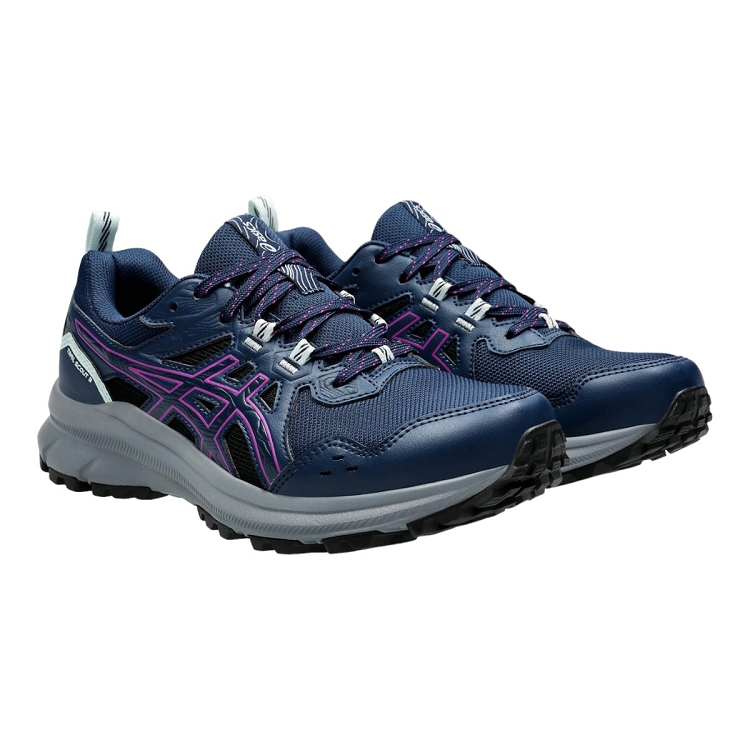 Asics femme trail scout 3 bleu2234005_2 sur voshoes.com