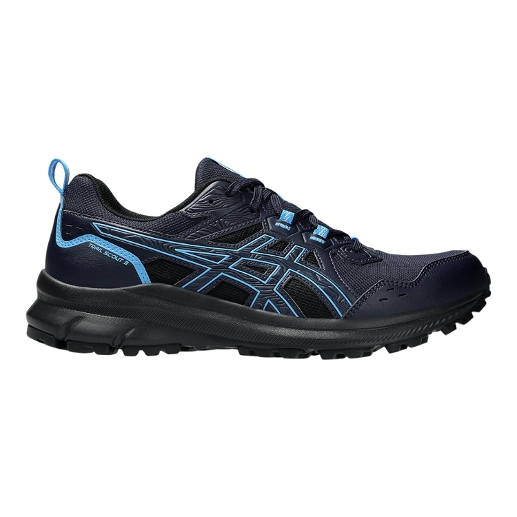 homme Asics homme trail scout 3 bleu