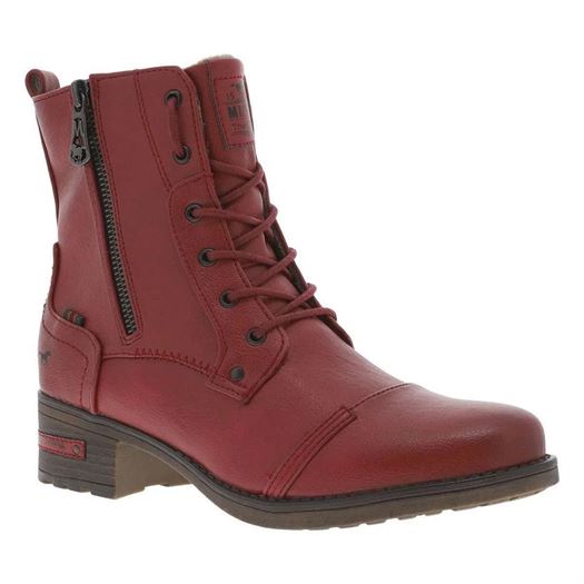 Mustang femme 1229513 rouge2236401_2 sur voshoes.com