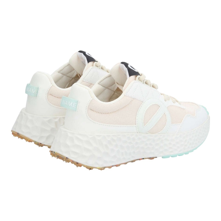 No name femme carter jogger suede blanc2250402_3 sur voshoes.com