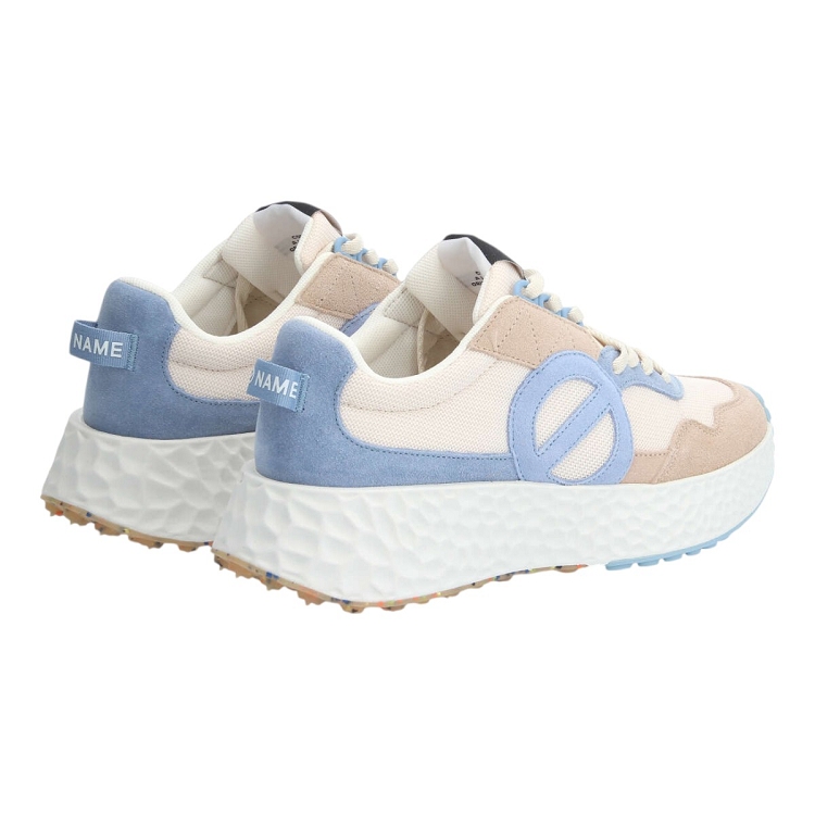 No name femme carter jogger suede bleu2250403_4 sur voshoes.com