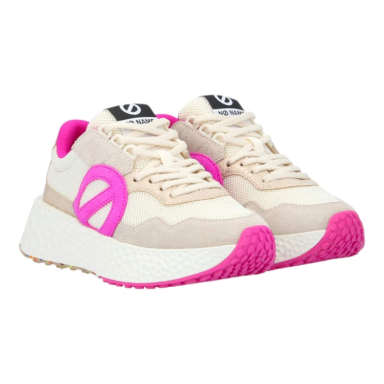 No name femme carter jogger suede blanc2250404_2 sur voshoes.com