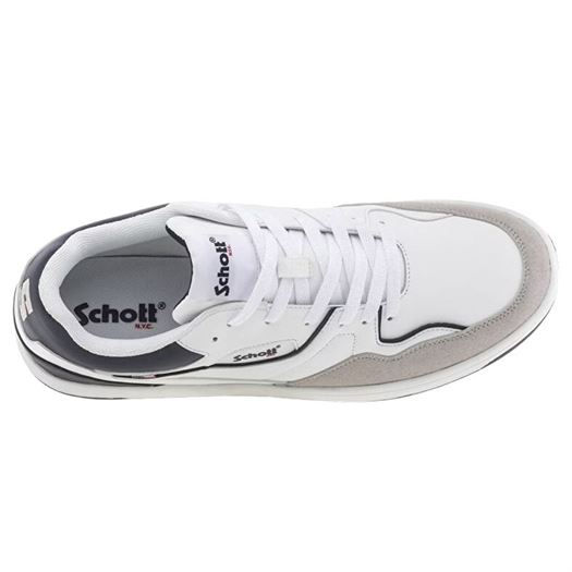 Schott homme elmas blanc2269901_4 sur voshoes.com