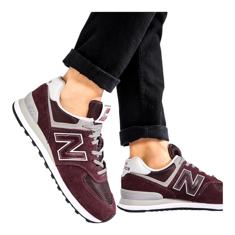 New balance femme ml574v3 bordeaux2270902_5 sur voshoes.com