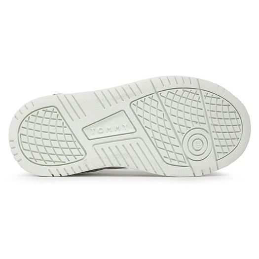 Tommy hilfiger femme hiht top lace up sneaker blanc2272101_4 sur voshoes.com