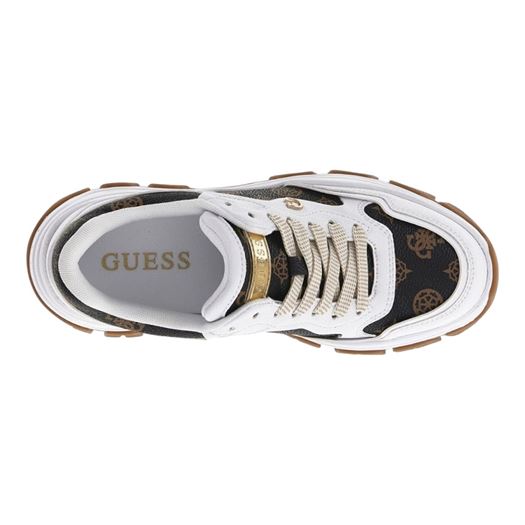 Guess femme brecky3 blanc2284402_4 sur voshoes.com