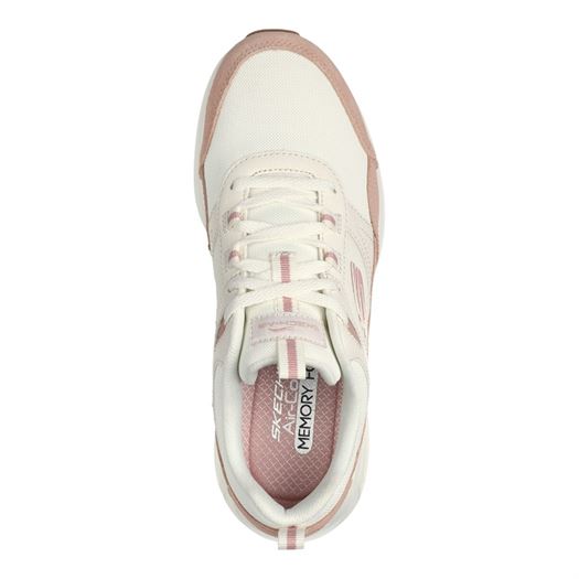 Skechers femme skech air court retro ave blanc2311701_4 sur voshoes.com