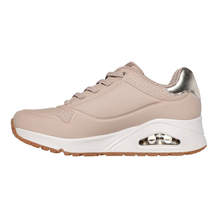 Skechers femme uno   shimmer away beige2311903_3 sur voshoes.com