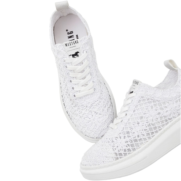 Mustang femme 1468301 blanc2318001_4 sur voshoes.com