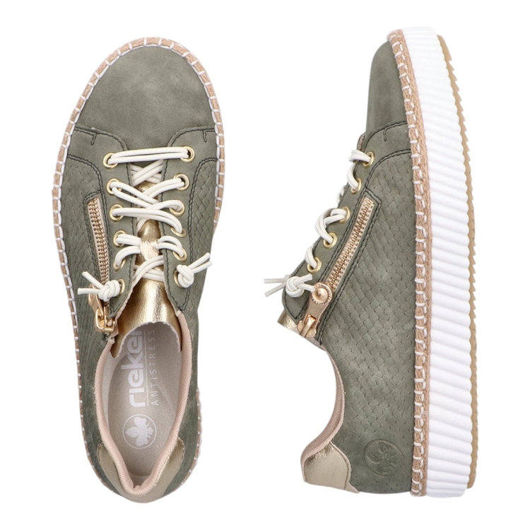 Rieker femme m2940 vert2320002_4 sur voshoes.com