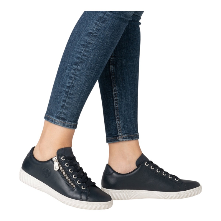 Rieker femme n0900 bleu2320202_5 sur voshoes.com