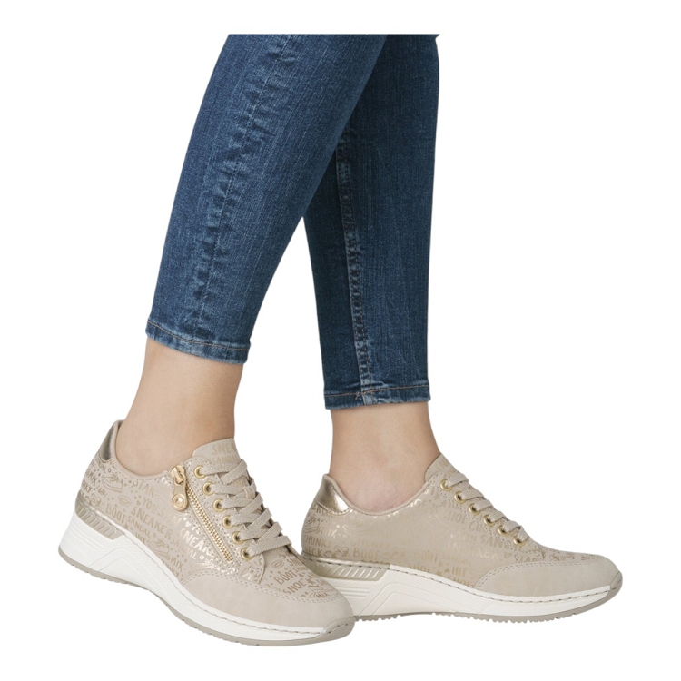 Rieker femme n4316 beige2320502_5 sur voshoes.com