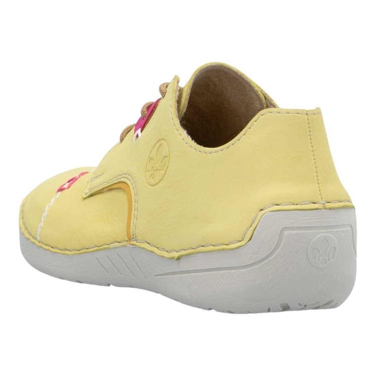 Rieker femme 52528 jaune2321702_3 sur voshoes.com