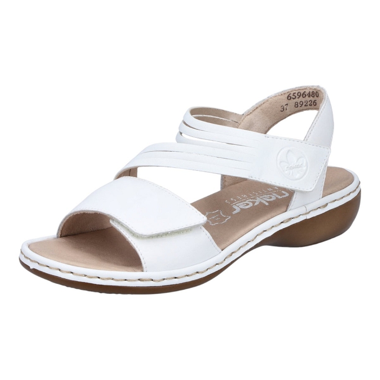 Rieker femme 65964 blanc2321904_2 sur voshoes.com