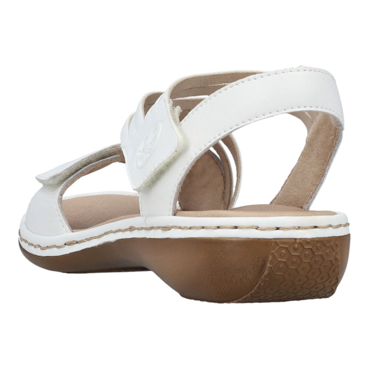 Rieker femme 65964 blanc2321904_3 sur voshoes.com