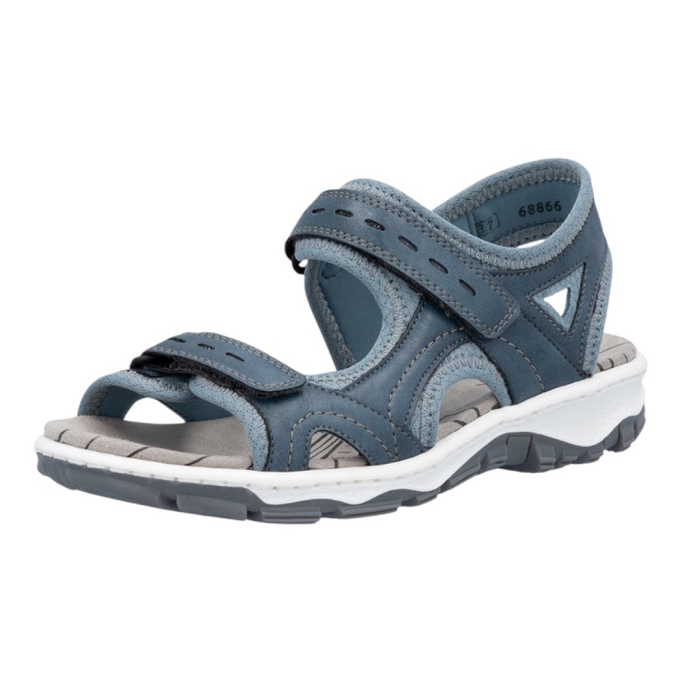 Rieker femme 68866 bleu2322002_2 sur voshoes.com