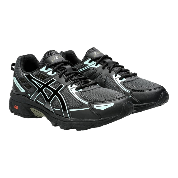 Asics femme gel venture 6 gs noir2329004_2 sur voshoes.com