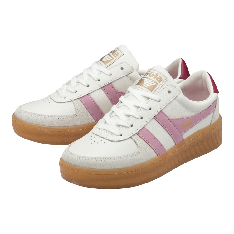 Gola femme grandslam blanc2330104_3 sur voshoes.com