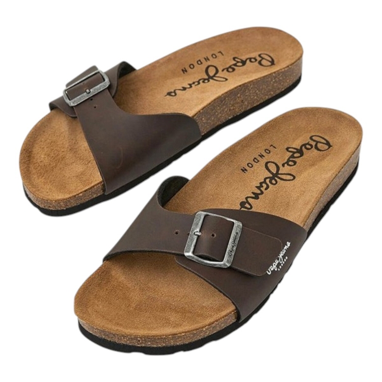 Pepe jeans homme bio m single kansas marron2330602_2 sur voshoes.com